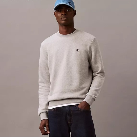 CALVIN KLEIN Grey Crewneck - Picture 10 of 10